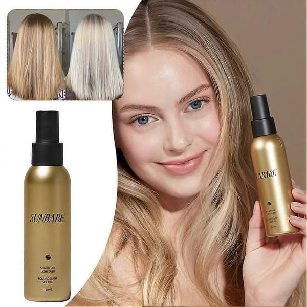 Sunbabe Hårblegningsspray - Solshampoo til mørkt hår Naturlige highlights[TT] 1pc