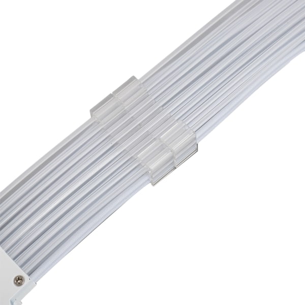 RGB PSU-kablar ARGB GPU Strömförsörjningskabel 2x8 Pin Förlängningskabelkit 5V 3Pin Synkroniserad för PC Chassi Vit