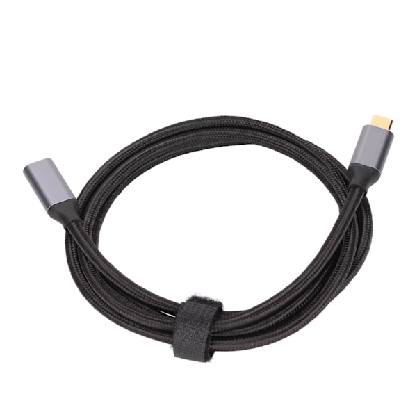 Typ C Förlängningskabel 4K 60Hz Upplösning 10Gbps Slitstark Typ C Hane till Typ C Hona med Aluminiumskal