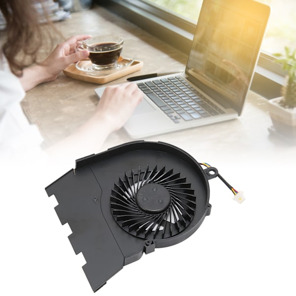 PC-fläktar Stark Värmeavledning Hållbar Kompatibel Datorradiatorkylare för DELL Laptops