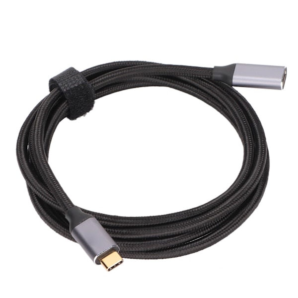 Typ C Förlängningskabel 4K 60Hz Upplösning 10Gbps Slitstark Typ C Hane till Typ C Hona med Aluminiumskal