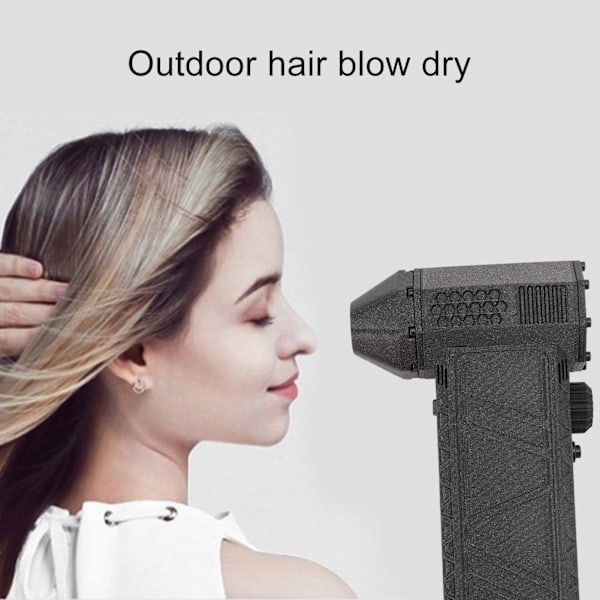 Jet Dry Fläkt 300000RPM Elektrisk Luftdammvippa Jetfläkt Steglös Hastighetsjustering Typ C QC15W Snabbladdning för Dator Tangentbord Utomhus Bil Hem