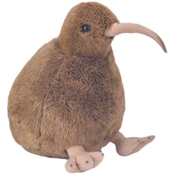 KiwiBirdCompanion: 30 cm Simulerad Gosedjur, Realistisk Kiwi Fågel Leksak, Mjuk Bekväm Plysch, Perfekt För Skrivbordsdekoration, 0,25 kg