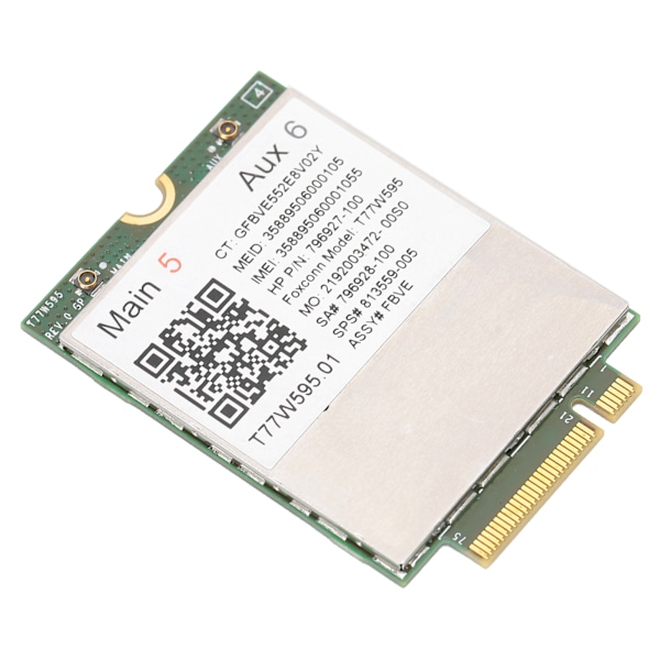 Modulator Demodulator för HP LT 4120 Snapdragon X5 4G LTE WWAN M.2 Modem Modul WIFI Nätverkskort