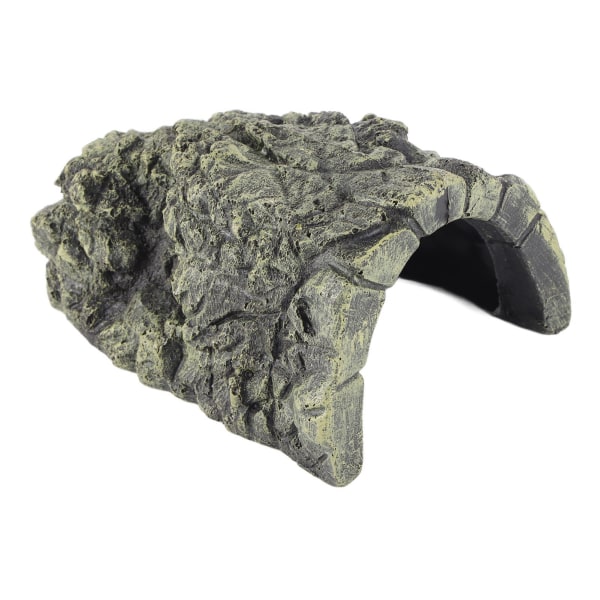 Fisk skjulested hule akvarium skildpadde krybdyr solbad skjulested habitat dekoration ornament (stor)