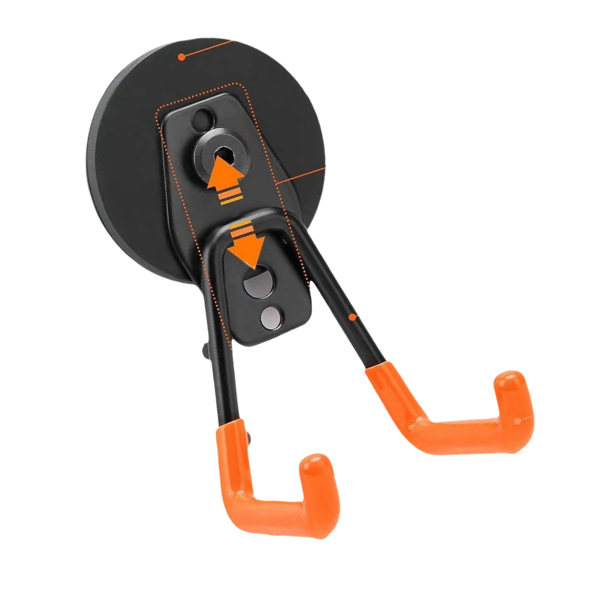 Magnetiske Kroker - Robust Oppbevaring for Verktøy Oransje Orange 227