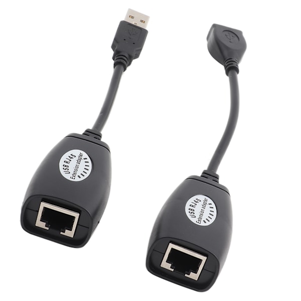 USB 2.0 till RJ45 Ethernet Förlängningsadapter Nätverkskabel Trådbunden Lan för OS X