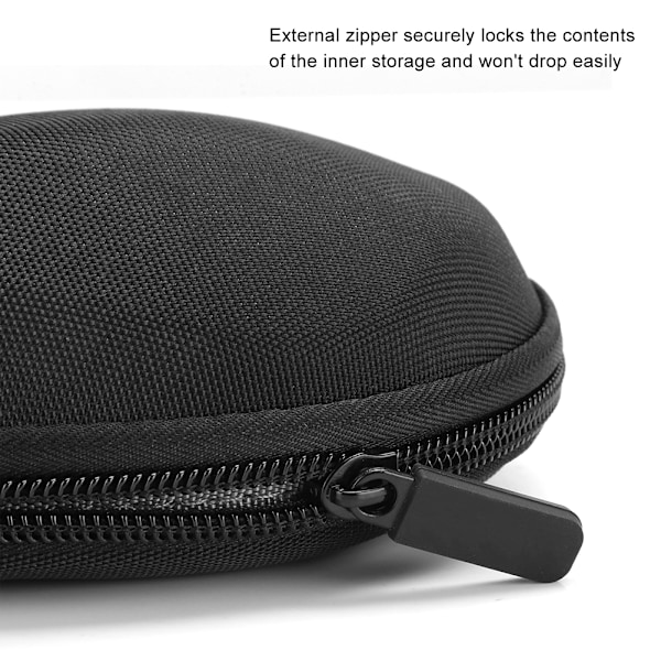 Trådlös Mus Väska Svart Förvaringsväska med Handrem Passar för Logitech MX Master 3/602/g700s