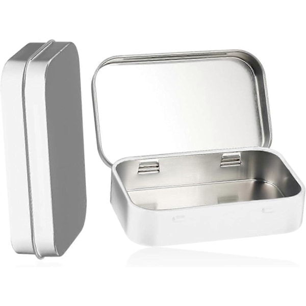 Rectangular Metal Empty Hinged Tin, 3pcs Mini Portable Box Small Storage Box Beads and Jewelry Small Items, Sorting[TT]