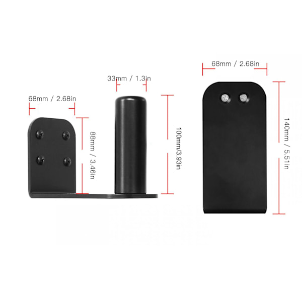 Metall Bluetooth Högtalare Väggfäste Dold Design Enkel Installation Portabla Högtalarfästen för S1 PRO S1 PRO+