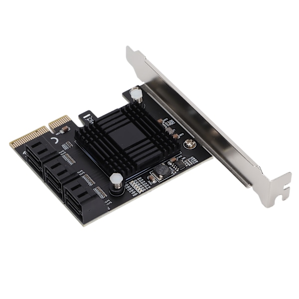 Sata Expansionskort Lättviktigt Portabelt ASM-Chip 5 Anslutningsterminaler PCB Expansionskort