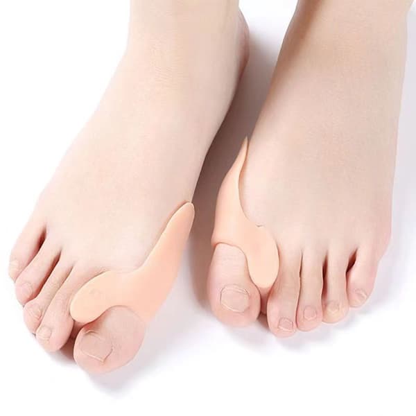 Gel tåskillere for lindring av Hallux Valgus - 2 par
