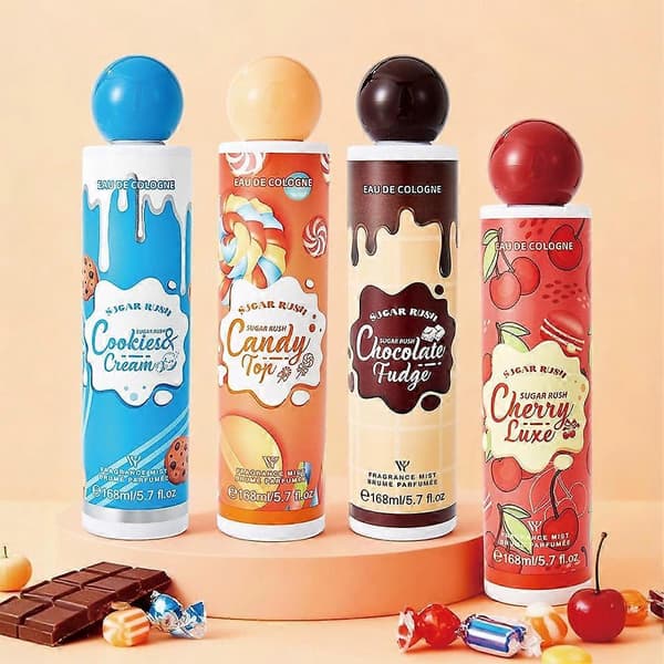Sugar Rush Eau de Cologne 168ml Hedelmäinen Kukkaistuoksu Makea Naisille[TT] CHERRY  LUXE