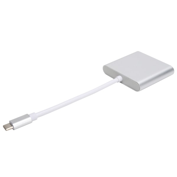 USB C Adapter 3.1 3 i 1 Hubb Konverter Dock Högupplöst Multimediagränssnitt 4K