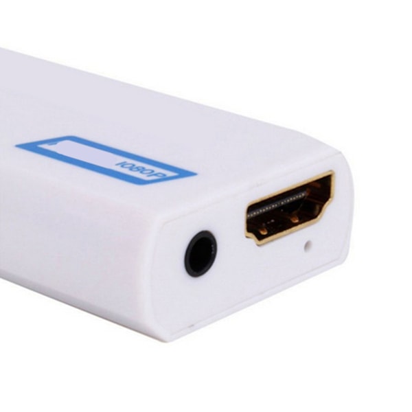 High Definition Multimedia Interface Adapter Konverter High Definition Multimedia Interface Videokonverter med 3,5 mm Jack och High Definition