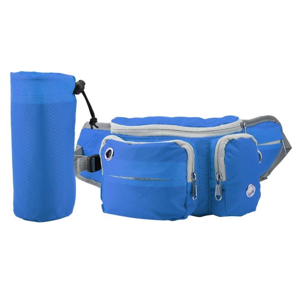Godisväskor för hundträning Midjeförvaringsväska Resetillbehör Träningspåsar (blå)