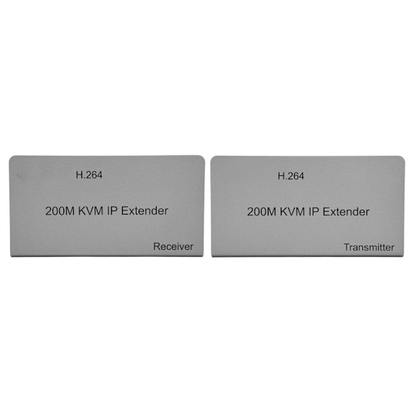 HD Multimedia Interface IP Extender 200m Full HD 1080P IR Kontroll Loop Out KVM Nätverks Extender 100‑240VEU Kontakt