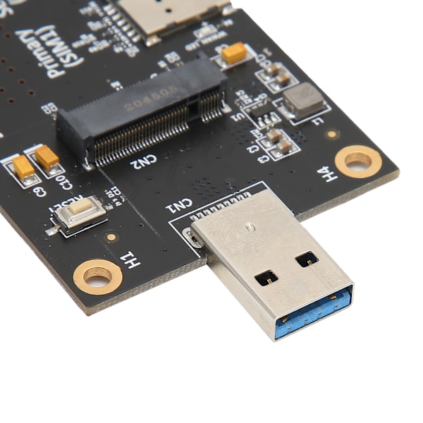 M.2 till USB 3.0 Adapter Push-kontakt för Dubbla SIM-kortplatser Dator 3G/4G/5G Modul