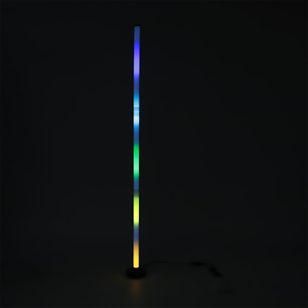 RGB Golvlampa Färgskiftande LED Hörngolvlampa Musiksynkronisering 1000 Dimningslägen Golvlampa med Fjärrkontroll för Rum Bar