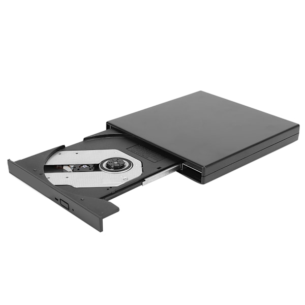 Extern Optisk Enhet USB2.0 Höghastighets Portabel DVD-brännare för Laptop