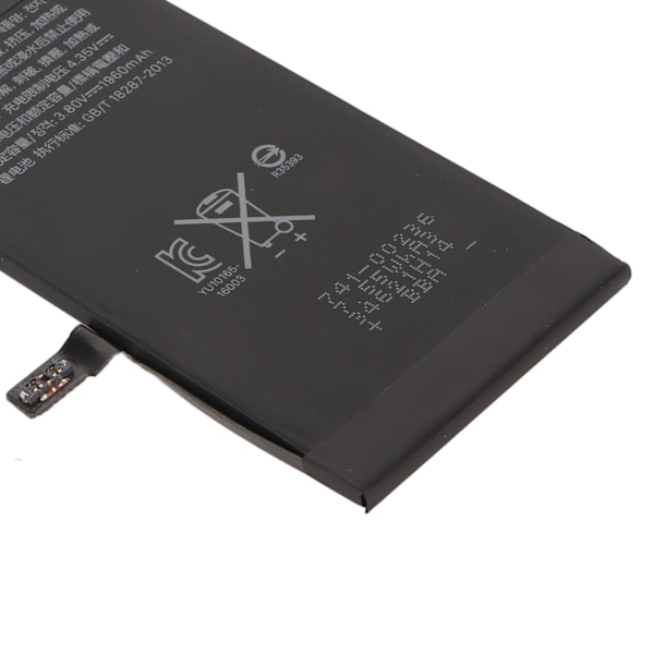Ersättningsbatteri 7.45Wh 1960mAh Svart Säkert Effektivt Telefon Ersättningsbatteri Reparationsverktyg för IPhone 7 A1660 A1778 A1779
