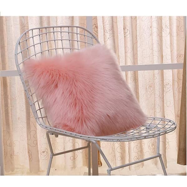 Pudebetræk, pudebetræk, 2 stk. luksuriøst dekorativt sofapudebetræk til soveværelset (pink, 40x40 cm)