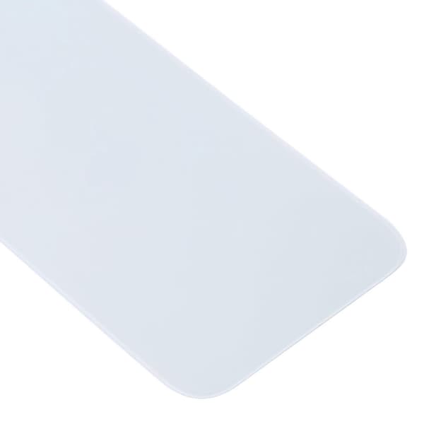 Enkelt erstatningsglass bakside batterideksel kompatibel med iPhone 13 Pro Max-perfekt White