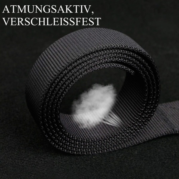 2PCS canvasbälte för män