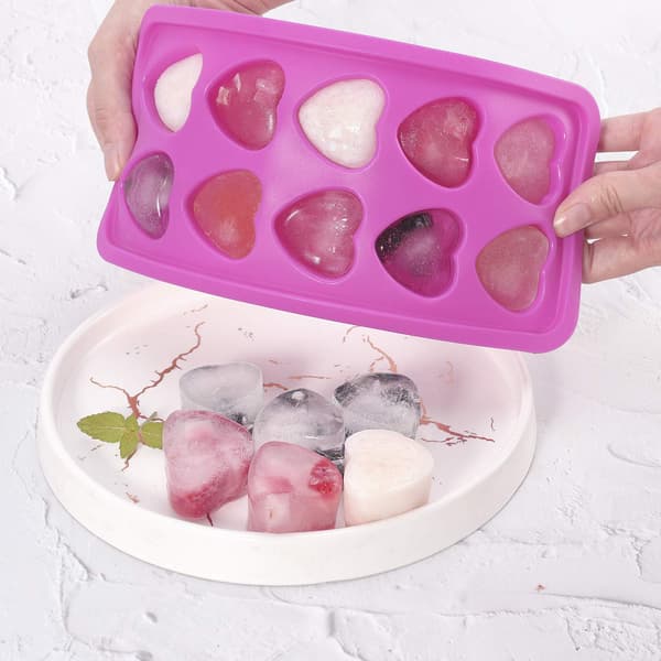 Ice Cube Molds, Food Grade Silicone Ice Cube Molds Round Large Ice Balls Square Diamond Ice Cube Molds, Reusable and