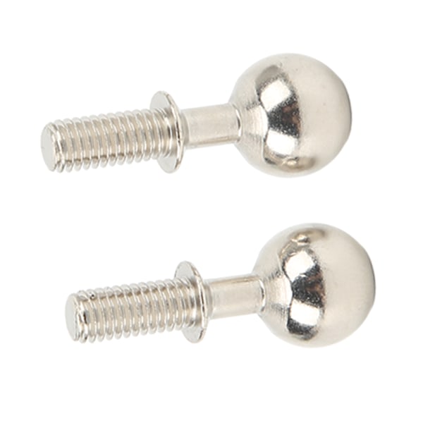 2 st RC Pivot Ball Stål Rost Slitstark RC Biltillbehör för 1/7 1/8 RC Bilar