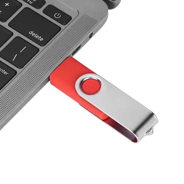 USB-minne Godisröd Roterbar Portabel Lagring Minnessticka för PC Tablet2GB