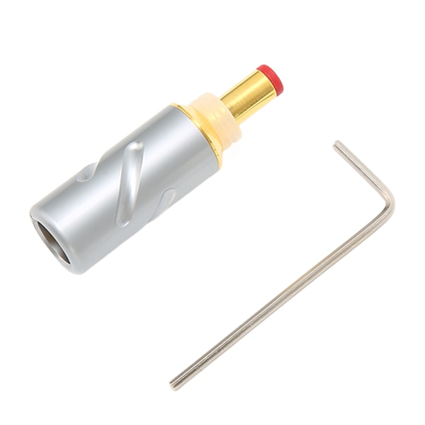 DC25G DC-kontakter Mässing 24K Guldpläterad 12V 0.5A 5.5x2.5mm DC Strömjack Kontakt för Professionell Utrustning