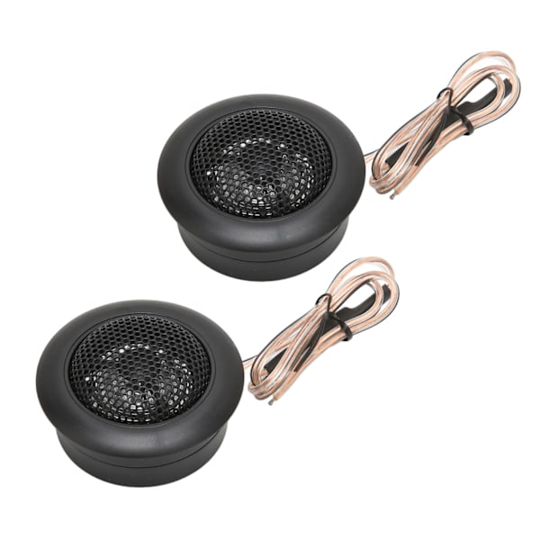 2 st Bil Dome Diskanthögtalare 120W Hög Känslighet Ljud Stereo Högtalare för Ljudsystem