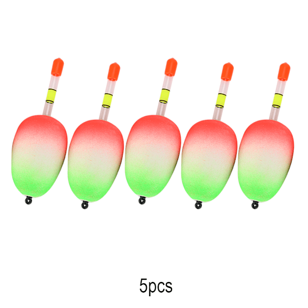 5 st Flytande EVA Fiske Flöten Bobbers Set Fiske Tillbehör för Havsfiske (50g)