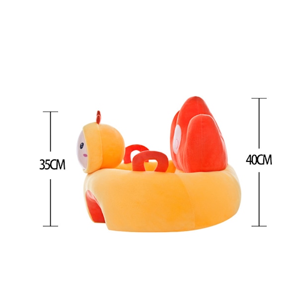 Babystödsits, Ergonomisk Design Babygolvsits för att Lära Sig Sitta i Alla Rum
