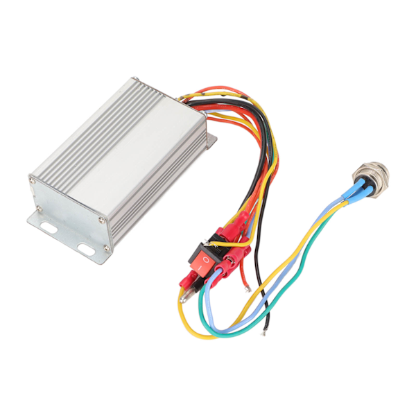 Borstlös Kontroller Aluminiumlegering Elektrisk Cykel Borstlös Motor Kontroller för Elektrisk Cykel Scooter 36V‑48V