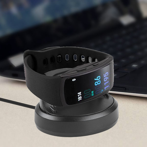 USB Magnetisk Laddningsdocka för Samsung Gear Fit2 Smartklocka SM-R360