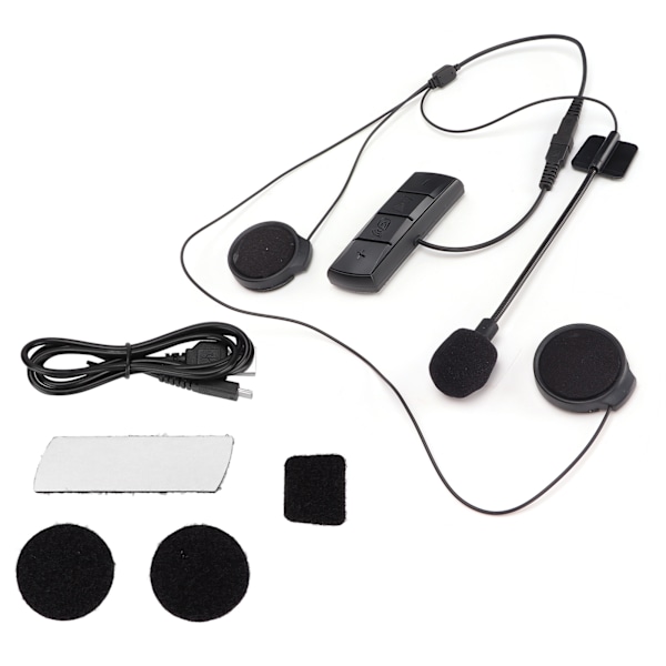 M7 Motorcykelhjälm Bluetooth Hörlurar Vattentät Motorcykel Bluetooth Headset för Handsfree Samtal Musik GPS