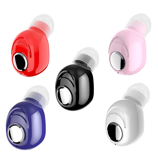 Mini Bluetooth Hörlur Minsta Trådlösa Osynliga Hörluren