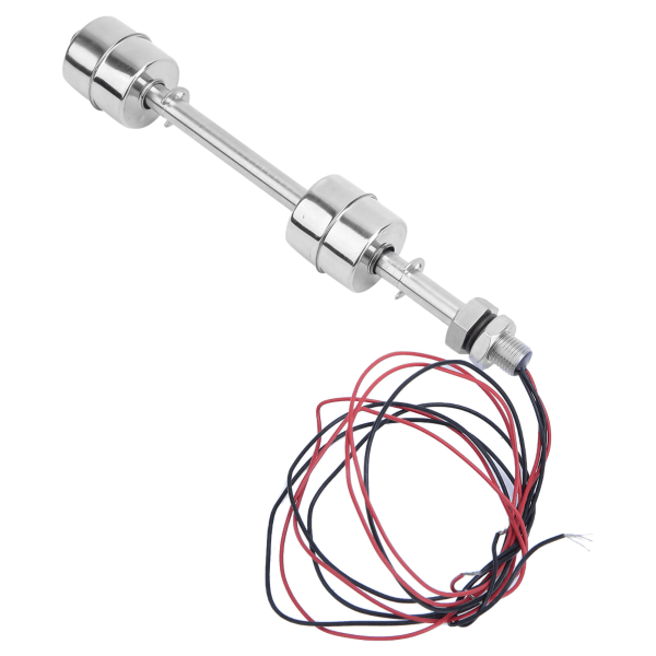 Rostfritt stål Dubbel Kul Float Switch Vattennivå Regulator Sensor Switch(150mm)