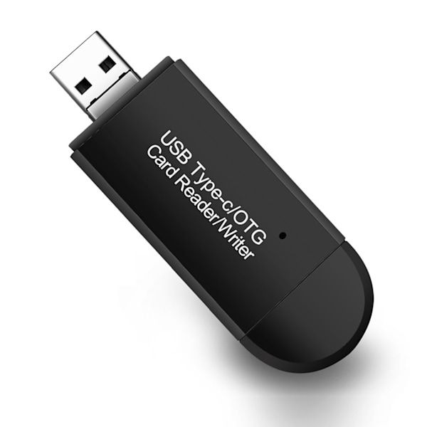 Kortläsare Typ C USB Micro USB OTG Funktion 480mbps Brett Kompatibel Minneskortläsare för Telefon Dator