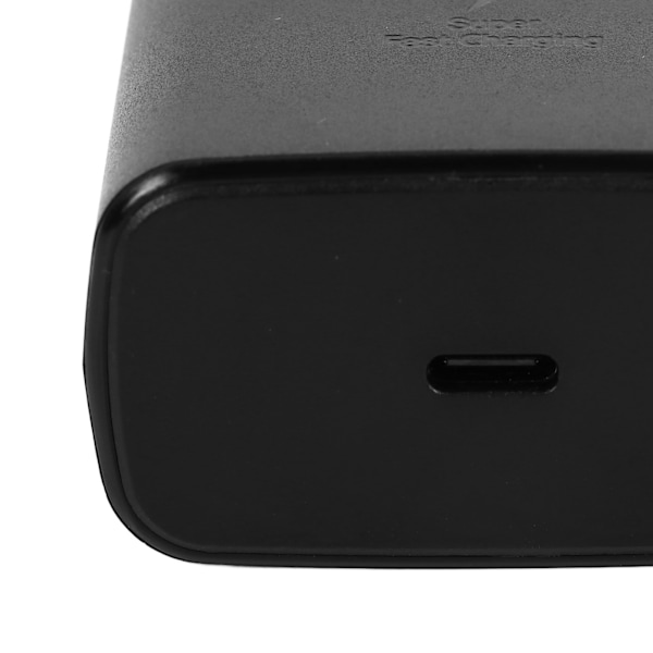 Laddare för Galaxy S22 PD 45W Snabbtelefonladdare Adapterblock för Android-enheter EU-kontakt 100 till 240V Svart