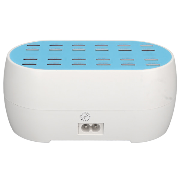 USB Laddstation 160W 24 Portar Smart Chip Multipla USB Skrivbordsladdare för Hotell Butik Skola 100‑240V