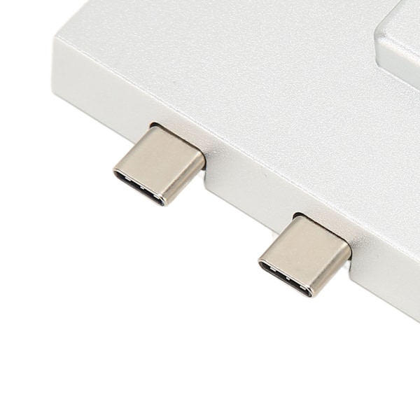 Dual USB C Expansionshubb Professionell 7 Portar Plug and Play 5Gbps Dataöverföring USB C Hubb för Surface Pro 8 9 X