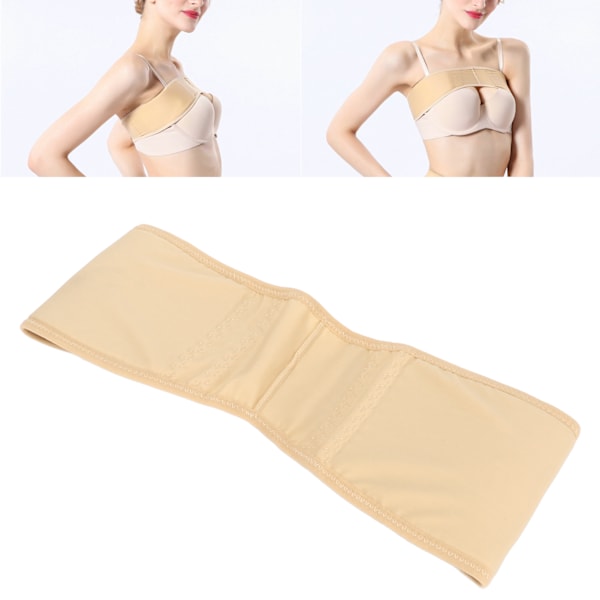 Breast Implant Stabilizer Band 3D Breast Shaping Prevent Outgrowth Side Breast Reduction Chest Support Band for Post Op M