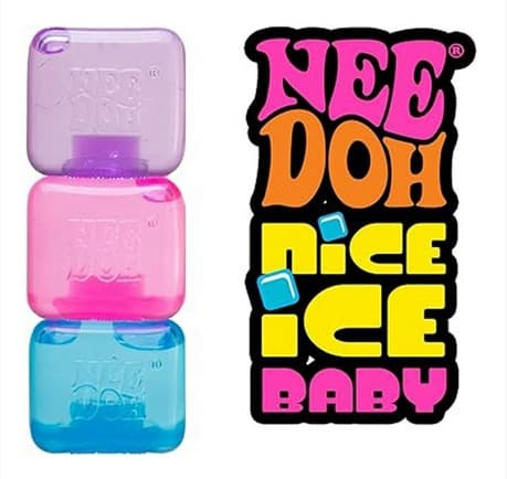 Nice Cube - Ultra-holdbart 5,7 cm anti-stress sensorisk legetøj: Lindrer stress og forbedrer koncentrationen Pink