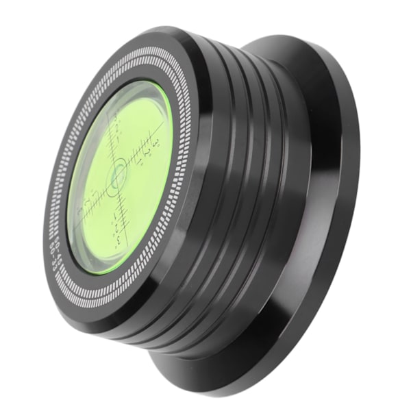 Skivspelare Stabilisator 50Hz Skivklämma Skivvikt Stabilisator med Vattenpass Hastighetsdetektering för Vinylskivspelare