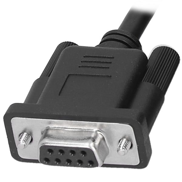 16Pin OBD2 til RS232 DB9 Bildiagnostisk grensesnitt Adapterforlengelseskabelkontakt