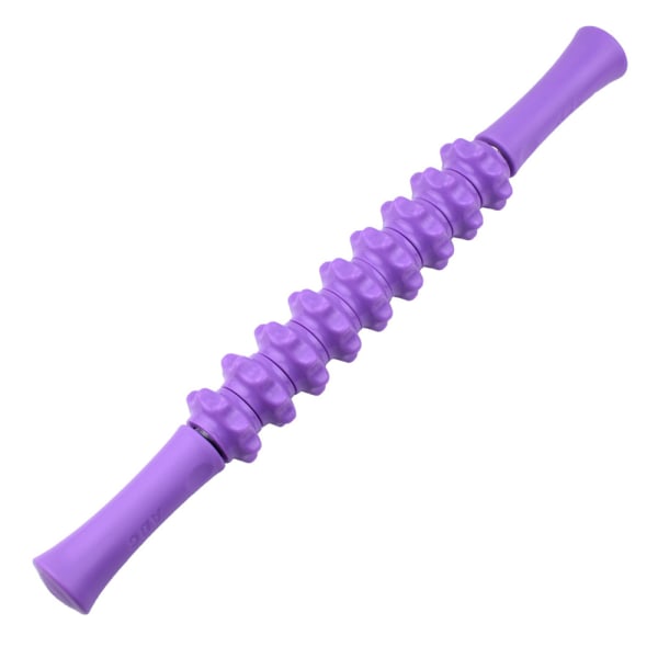 Hierontalaite Fascia Roller, Handheld Deep Tissue Hierontapuikkotyökalut, Selluliittihieronta, Manuaalinen lihasten irrotusrullahierontalaite, Hierontalaite Purple