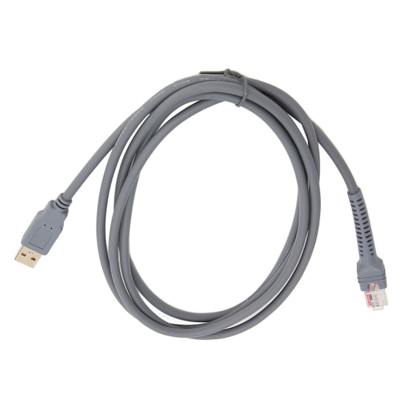 Streckkodsläsarkabel USB-skanningskabel för Symbol LS2208 LS2208AP LS1203 LS4208 DS6707 DS6708